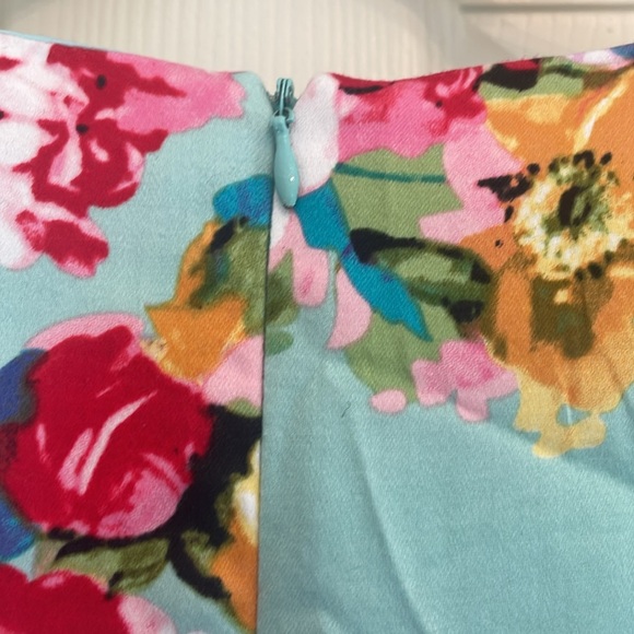 💙VTG Floral SOHO Apparel women’s size 12 dress - Picture 7 of 9